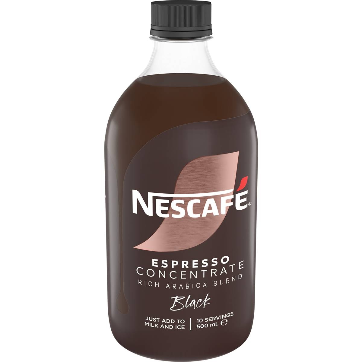 Nescafe Espresso Concentrate Black Liquid Coffee 500mL