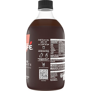 Nescafe Espresso Concentrate Black Liquid Coffee 500mL