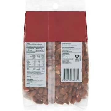 Woolworths Almond Nut Kernels Roasted & Salted 750g