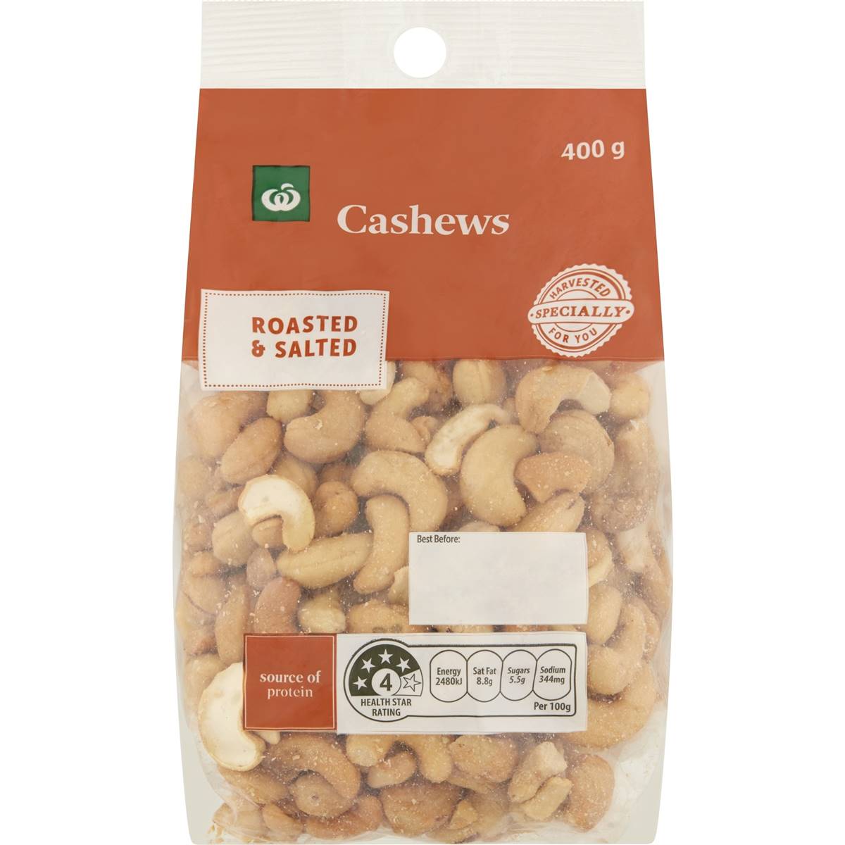 Woolworths Cashew 400g