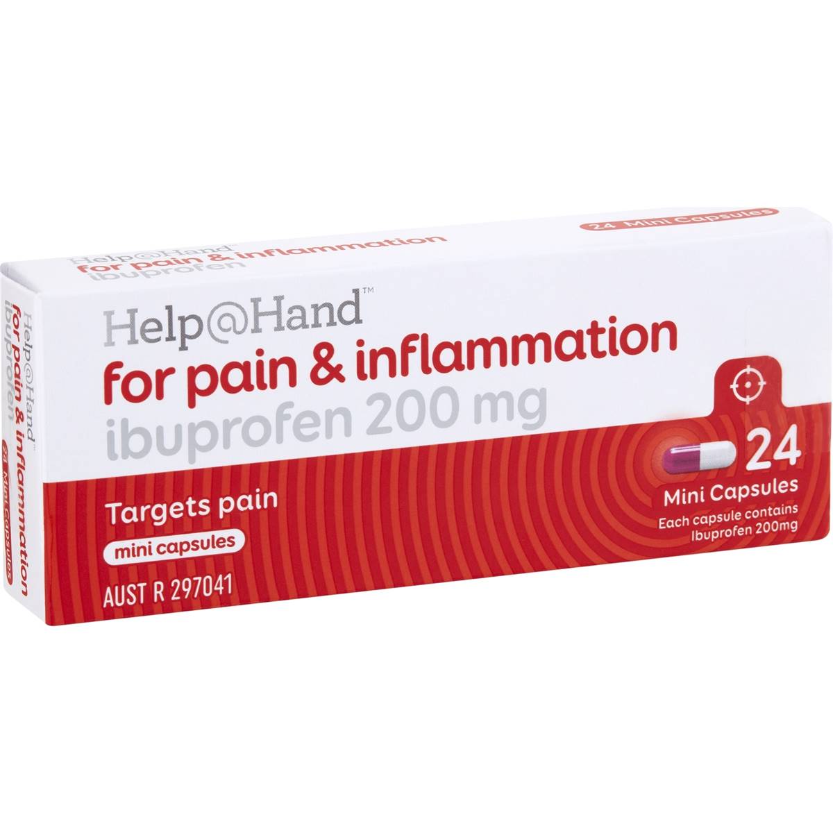 Help@Hand Ibuprofen Mini Caps 24 Pack