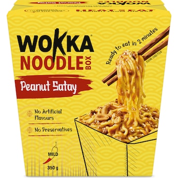 Wokka Noodle Box Peanut Satay 350g