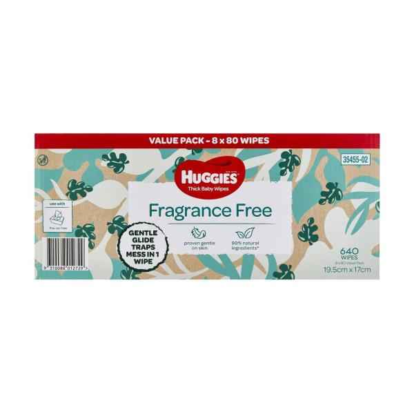 Thick Baby Wipes Fragrance Free