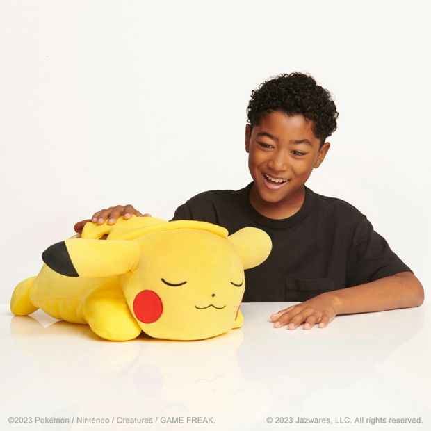 Pokemon 18-inch Sleeping Pikachu Plush