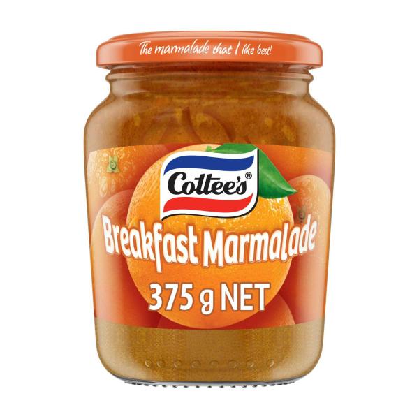 COTTEES BREAKFAST MARMALADE JAM 375G
