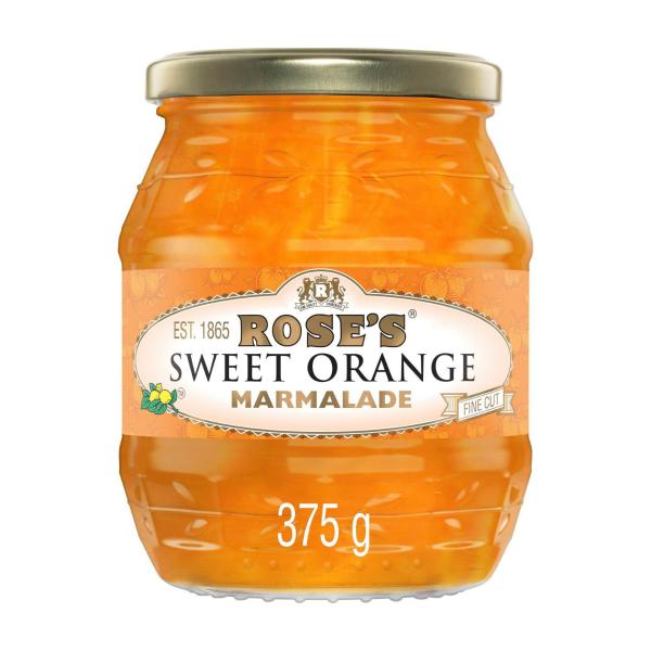 ROSES SWEET ORANGE MARMALADE JAM 375G