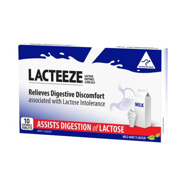 LACTEEZE DOUBLE STRENGTH CHEWABLE 8PK