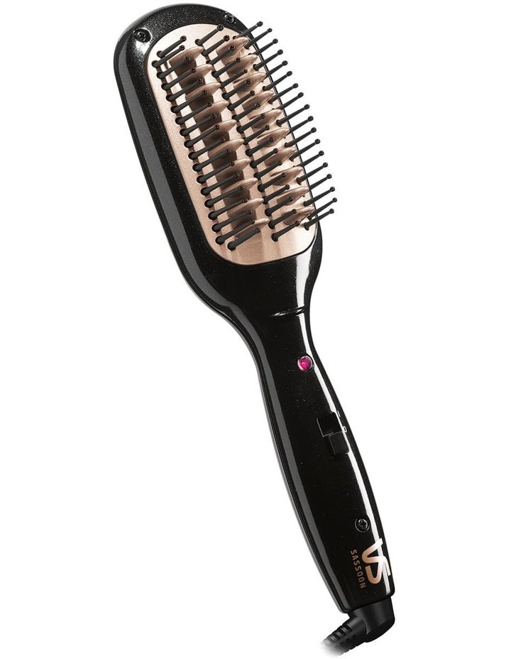 Mini Straightening Brush VS11PA in Black