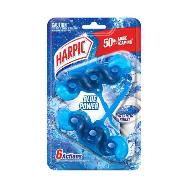 Blue Power Toilet Cleaner In The Bowl Atlantic Burst