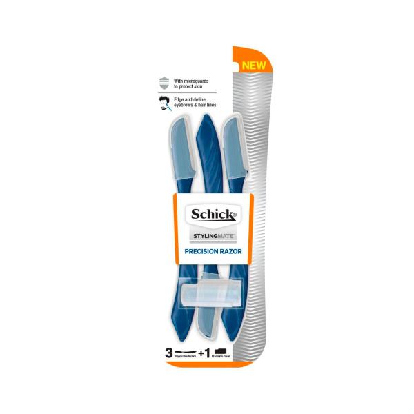 SCHICK STYLINGMATE DISPOSABLE PRECISION RAZOR 3 PACK