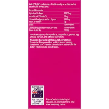 Nature's Way Beauty Collagen Tablets 60 pack
