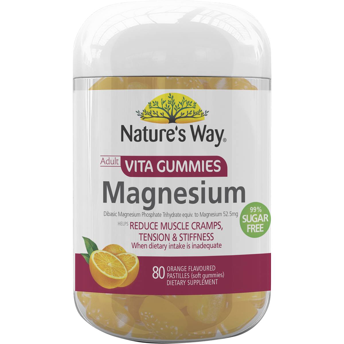 Nature's Way Magnesium Vita Gummies 80 pack