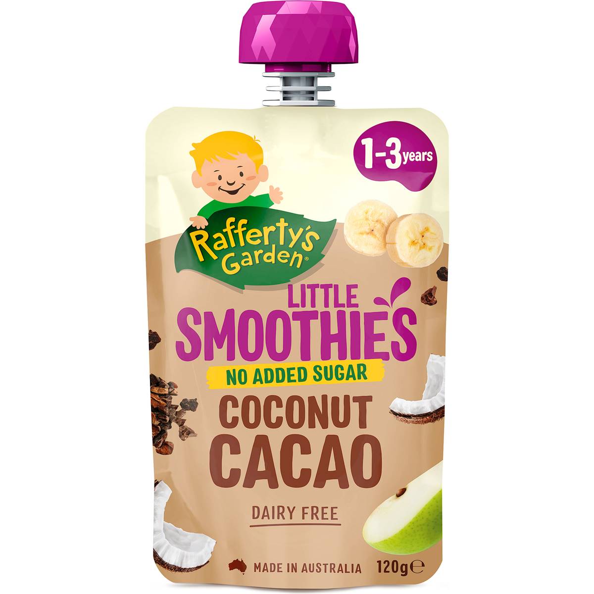 Rafferty's Garden Little Smoothies Coconut Cacao 120g