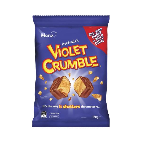 VIOLET CRUMBLE BAG 150G