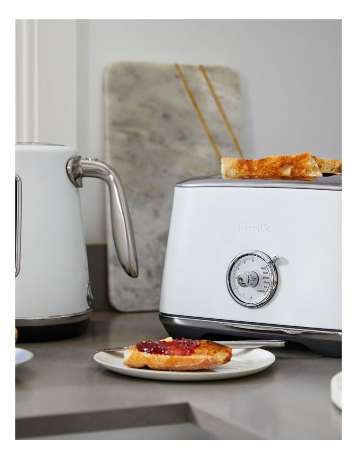 The Toast Select Luxe 2 Slice Toaster in White