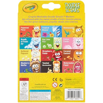 Crayola Doodle Scents Scented Markers 12 pack