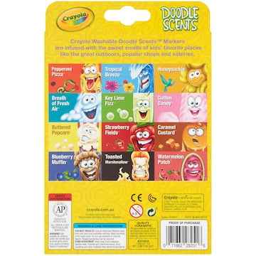 Crayola Doodle Scents Scented Markers 12 pack