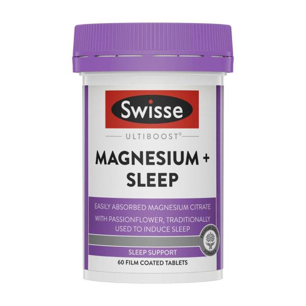 SWISSE MAGNESIUM + SLEEP 60PK