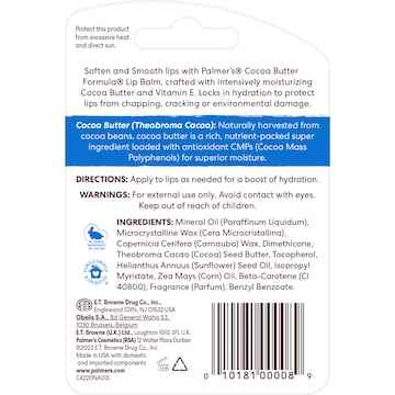 Palmer's Cocoa Butter Formula Moisturising Lip Balm 4g