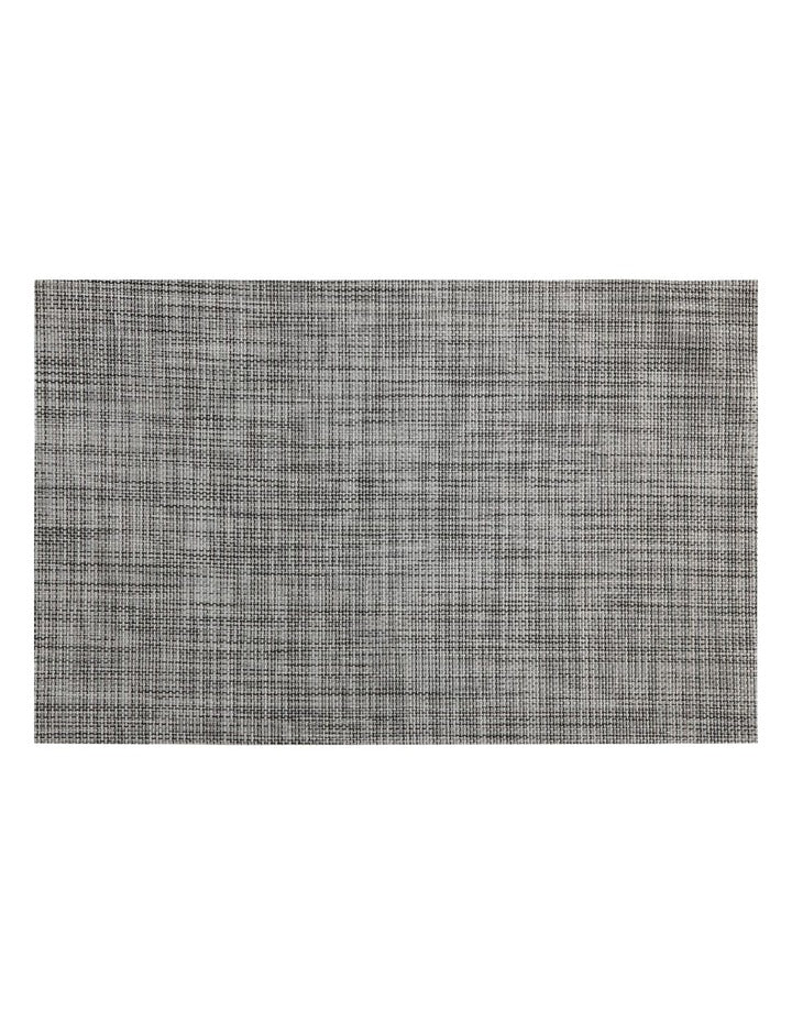 Placemat Crosshatch 45x30cm in Grey