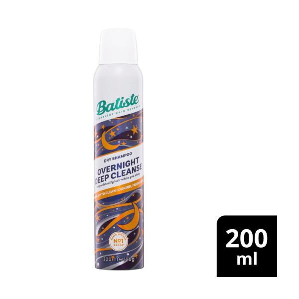 BATISTE OVERNIGHT DEEP CLEANSE DRY SHAMPOO 200ML