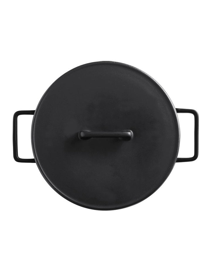 Round Casserole 2.6L in Black