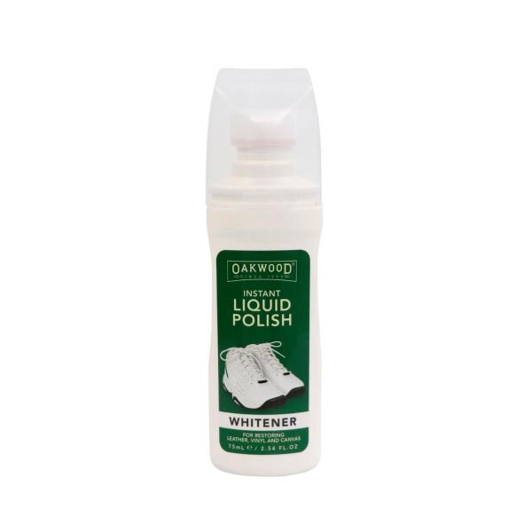 OAKWOOD INSTANT SHOE POLISH WHITE 75ML