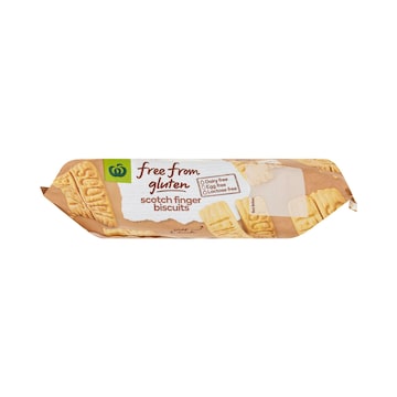Woolworths Free From Gluten Scotch Finger Biscuits 160g