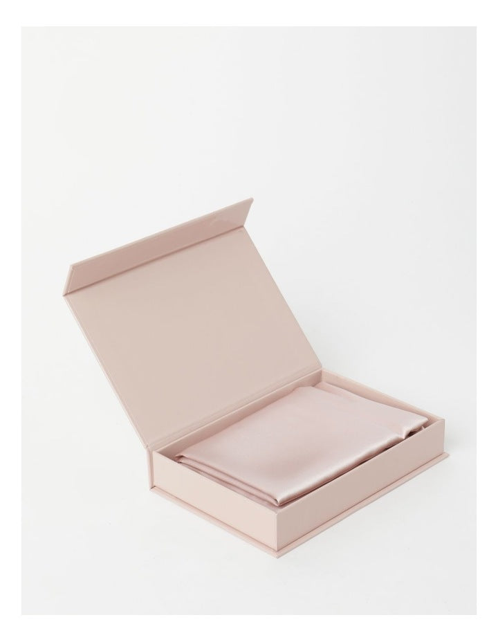 Luxe Silk Pillowcase in Blush