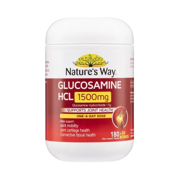 NATURE'S WAY GLUCOSAMINE 1500MG TABLETS
