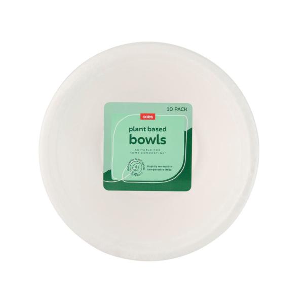 COLES PLANT BASED BOWLS-10PK