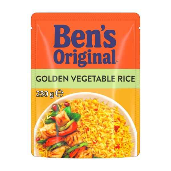 Golden Vegetable Rice Pouch