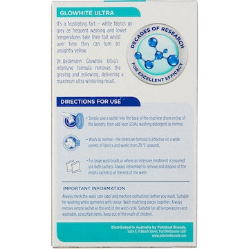 Dr Beckmann Glowhite Ultra 40g x 2 pack