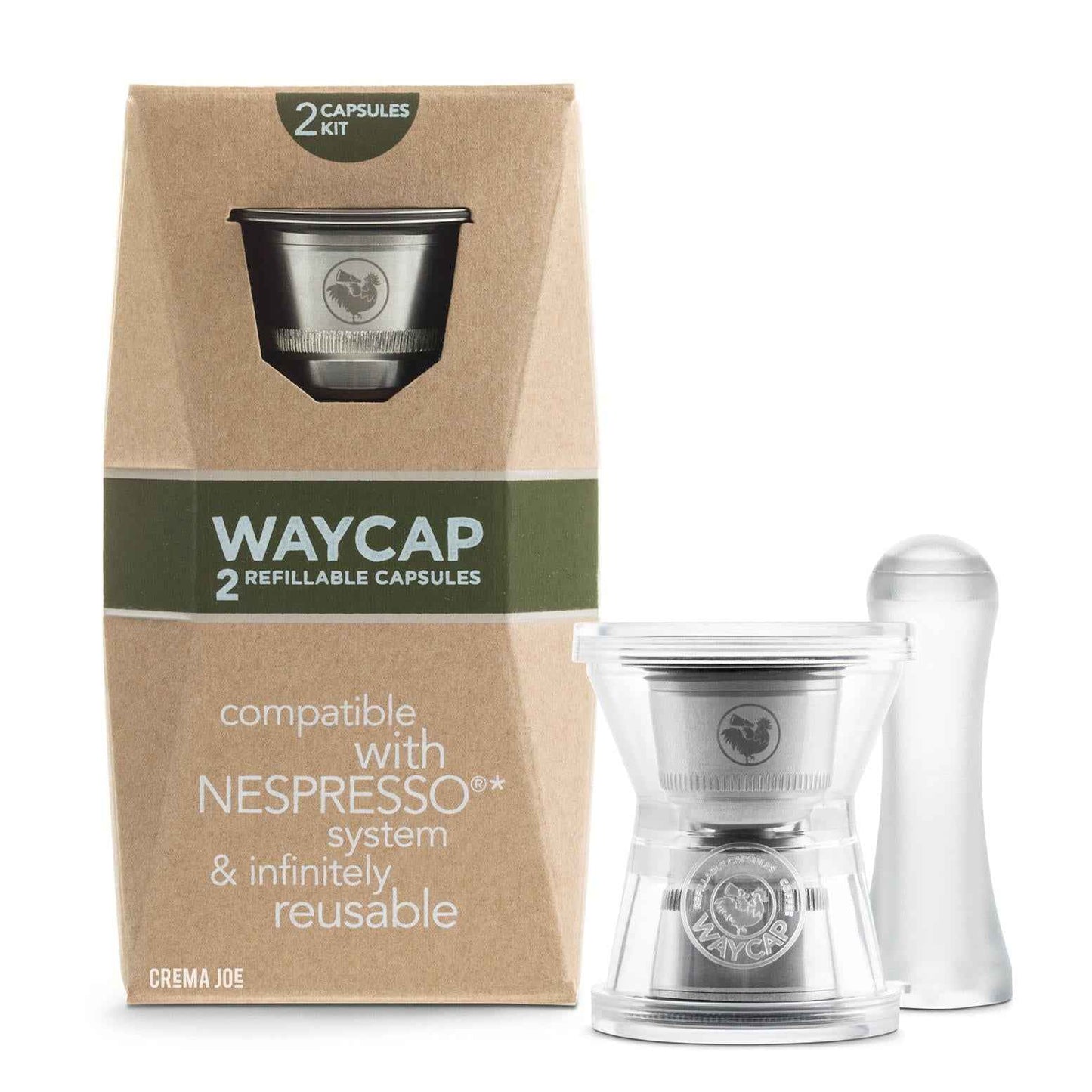 WayCap Ez Two Pack (for Nespresso Original Line)