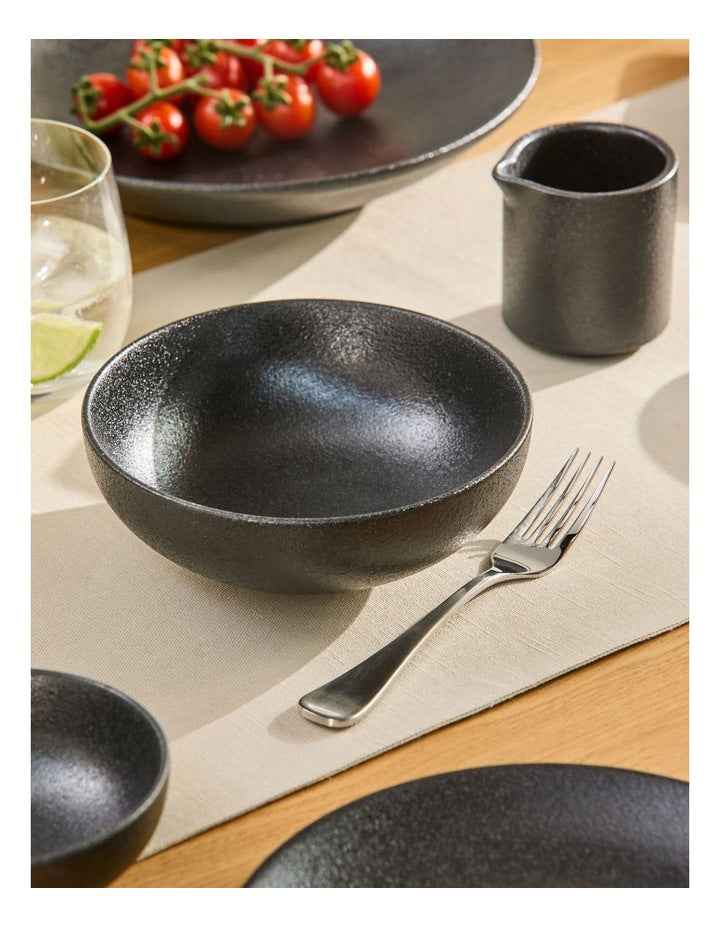 Caviar Serving Bowl 30cm in Black