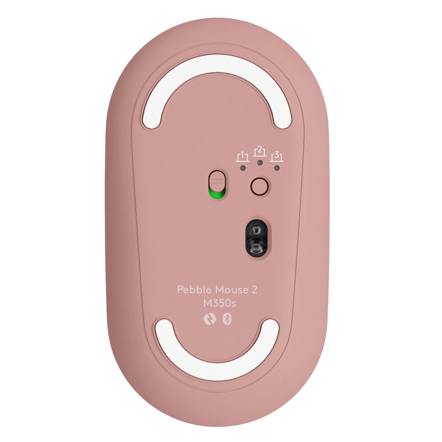 Logitech M350S Pebble 2 Wireless Mouse (Rose)