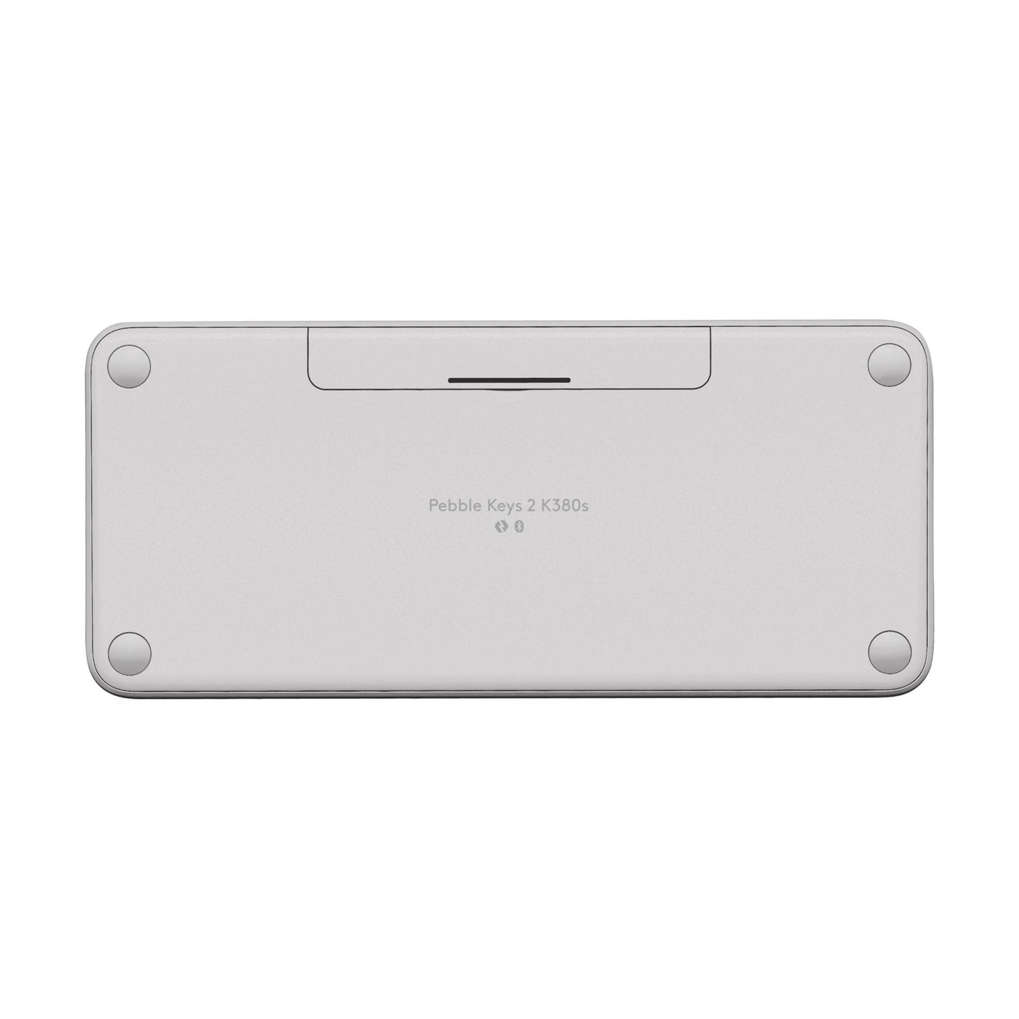 Logitech K380S Pebble Keys 2 Wireless Keyboard (White)