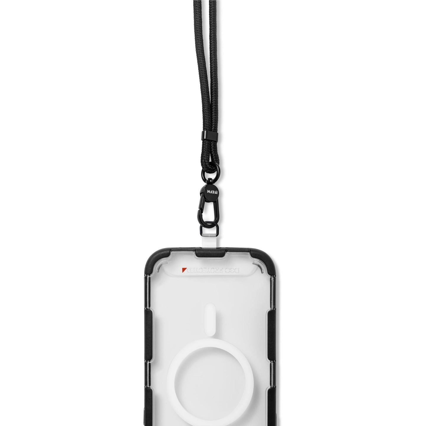 EFM Universal Mobile Lanyard (Solid Black)