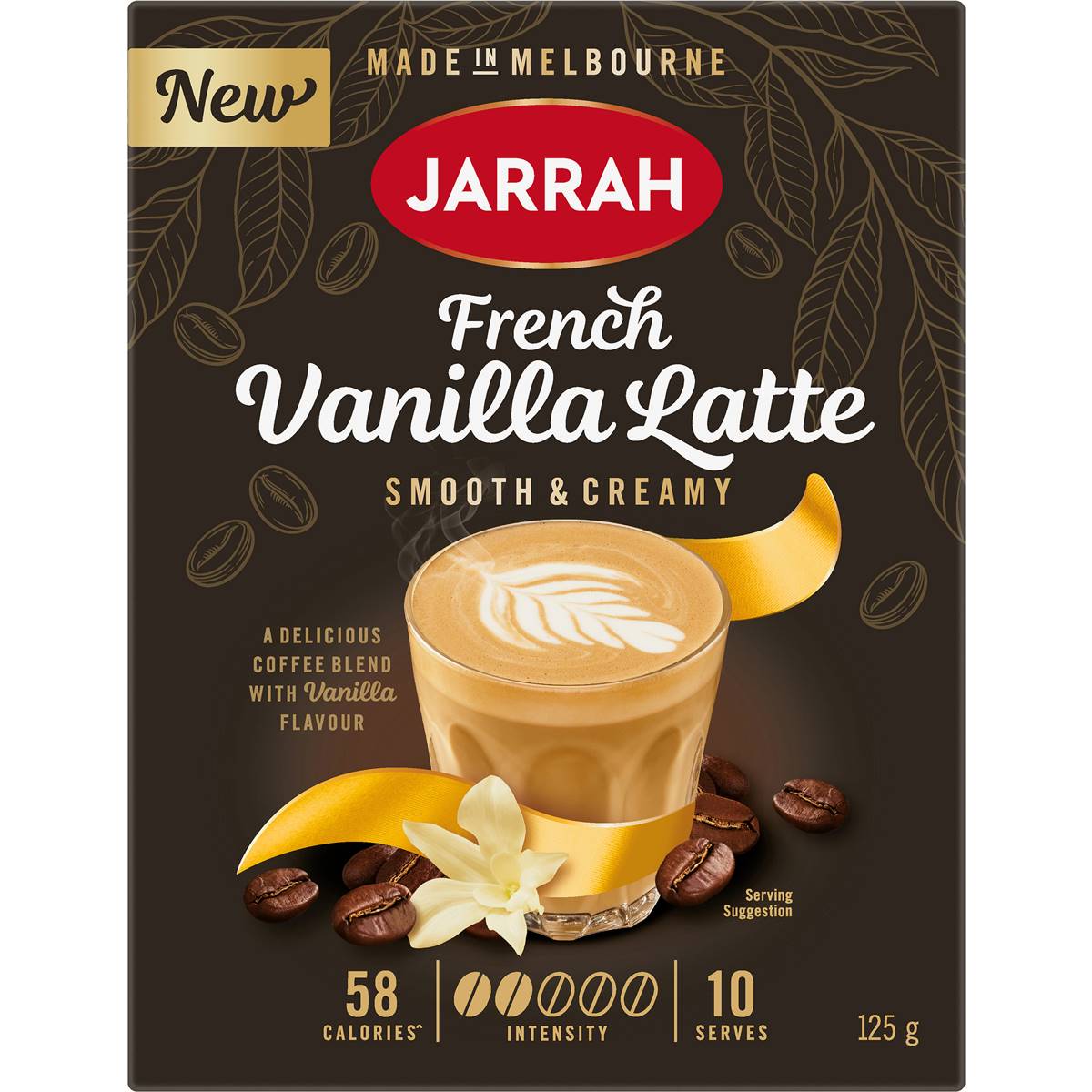 Jarrah French Vanilla Latte Satchets 10 pack