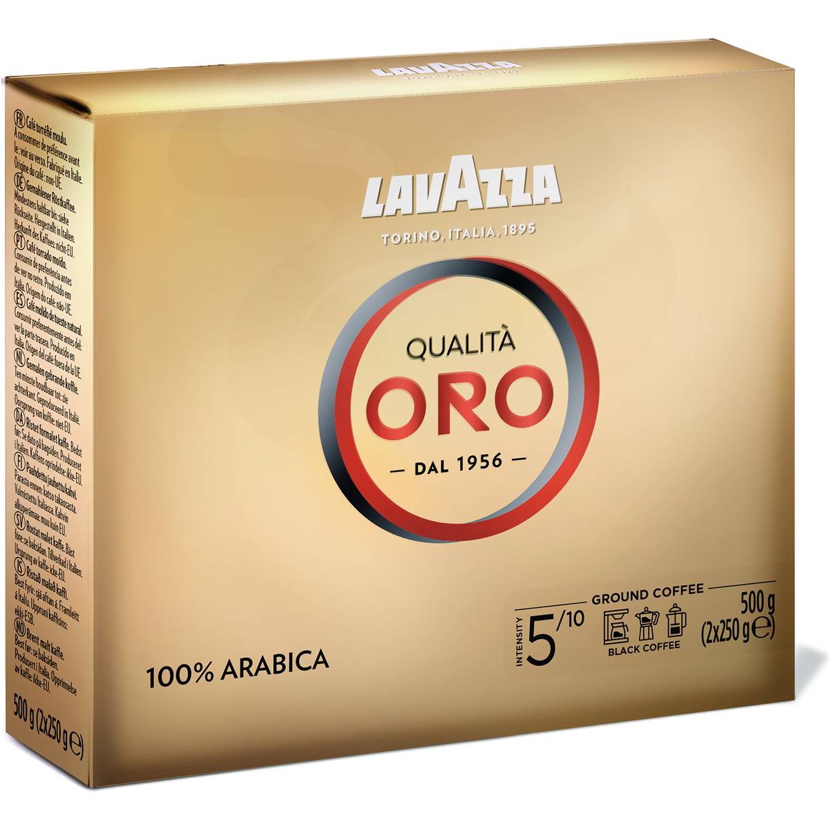 Lavazza Qualita Oro Ground Coffee 500g