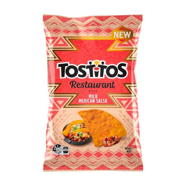 TOSTITOS RESTAURANT STYLE 165G:MILD MEXICAN SALSA:.:165 GRAM