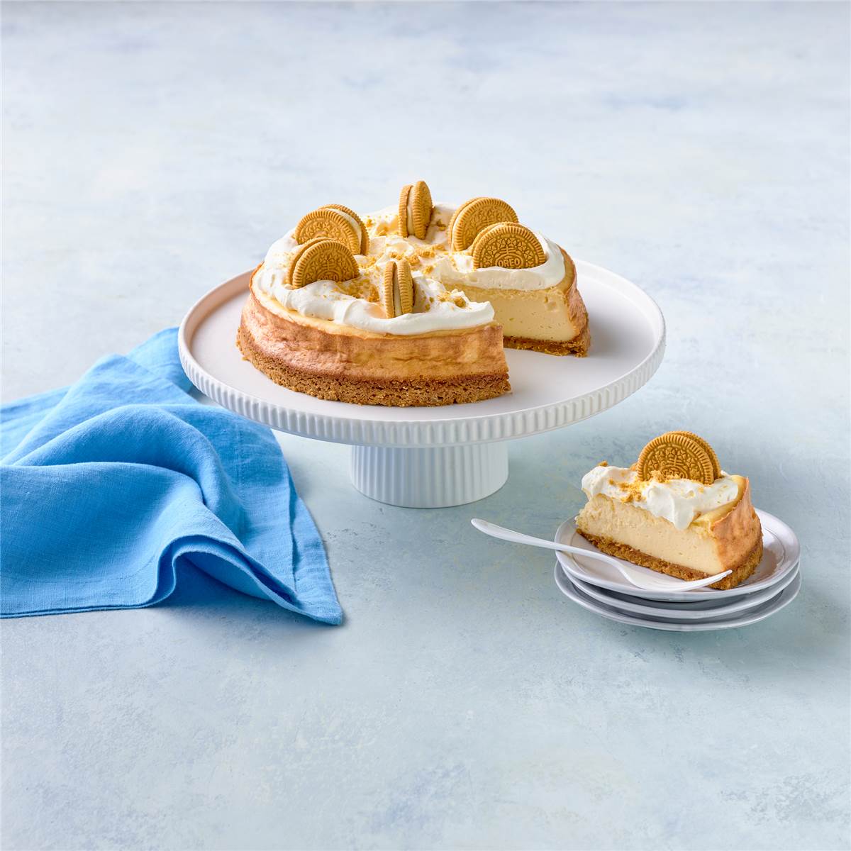 Oreo Double Stuff Biscuits New York Cheesecake Cookies 131g