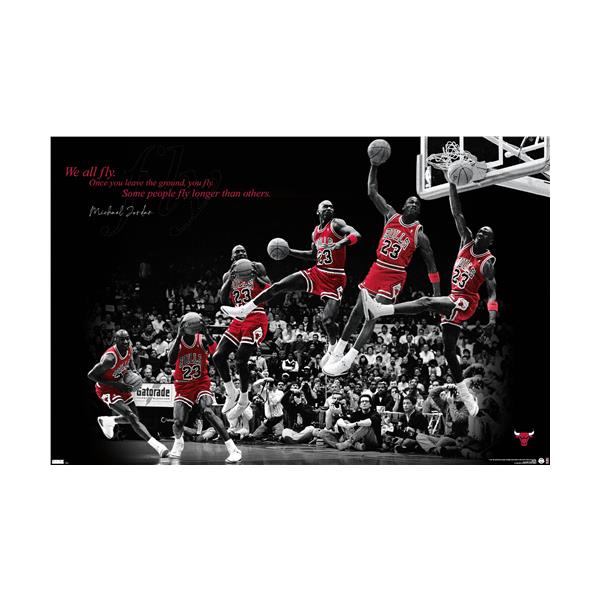 Michael Jordan - Fly Poster