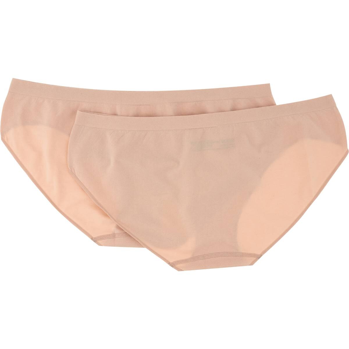 Bonds Ladies Seamless Bikini Size 14 Side Seam Free Size 14 2 Pack