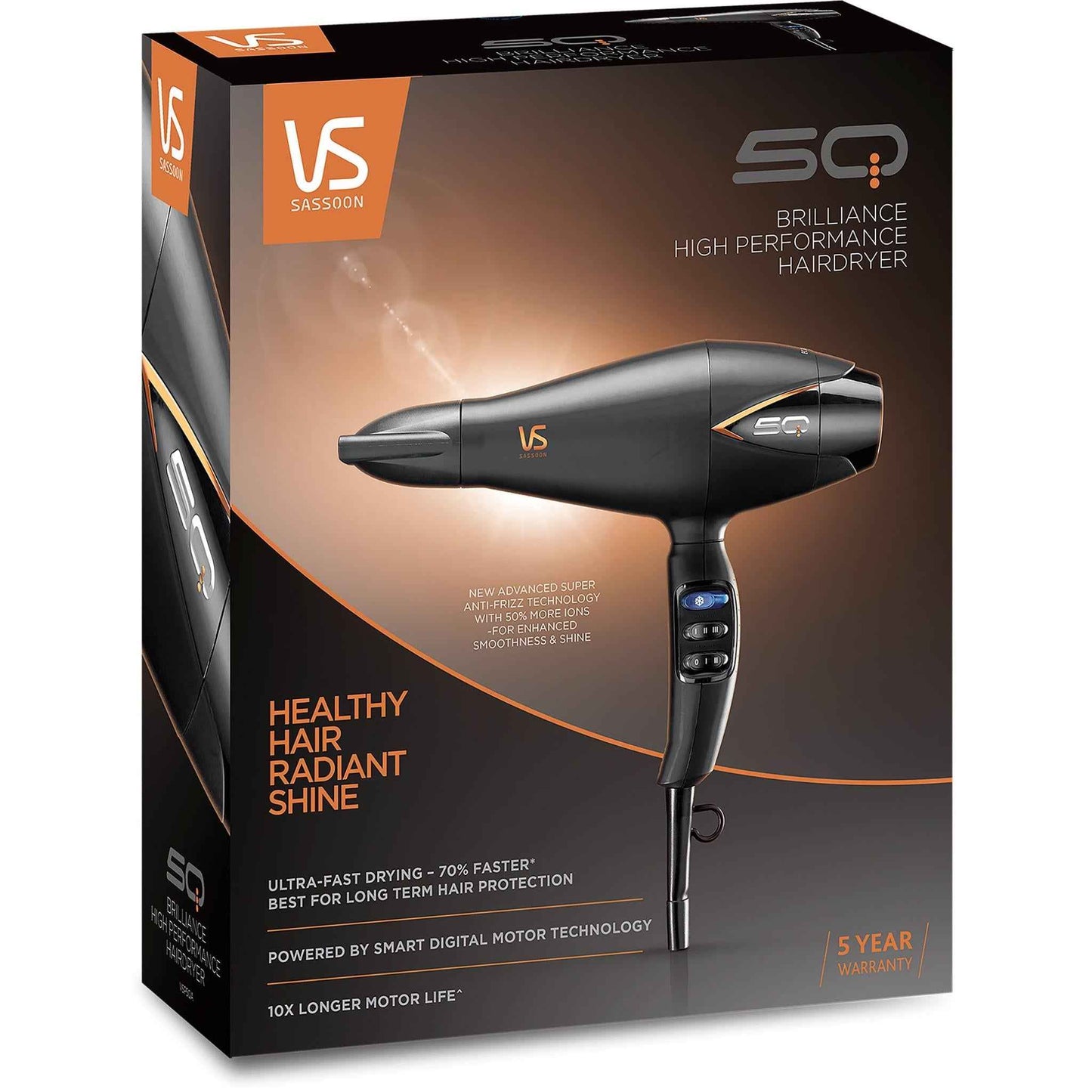 VS Sassoon 5Q Brilliance High Performance Hairdryer