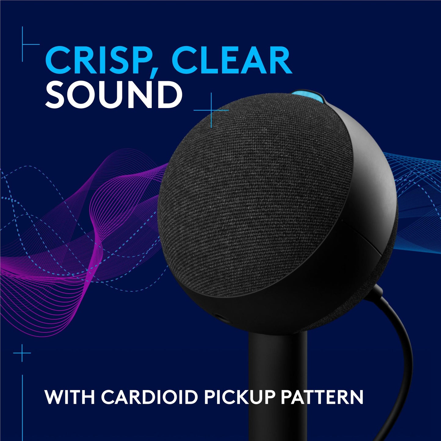 Logitech G Yeti Orb RGB Gaming Mic with LIGHTSYNC (Black)