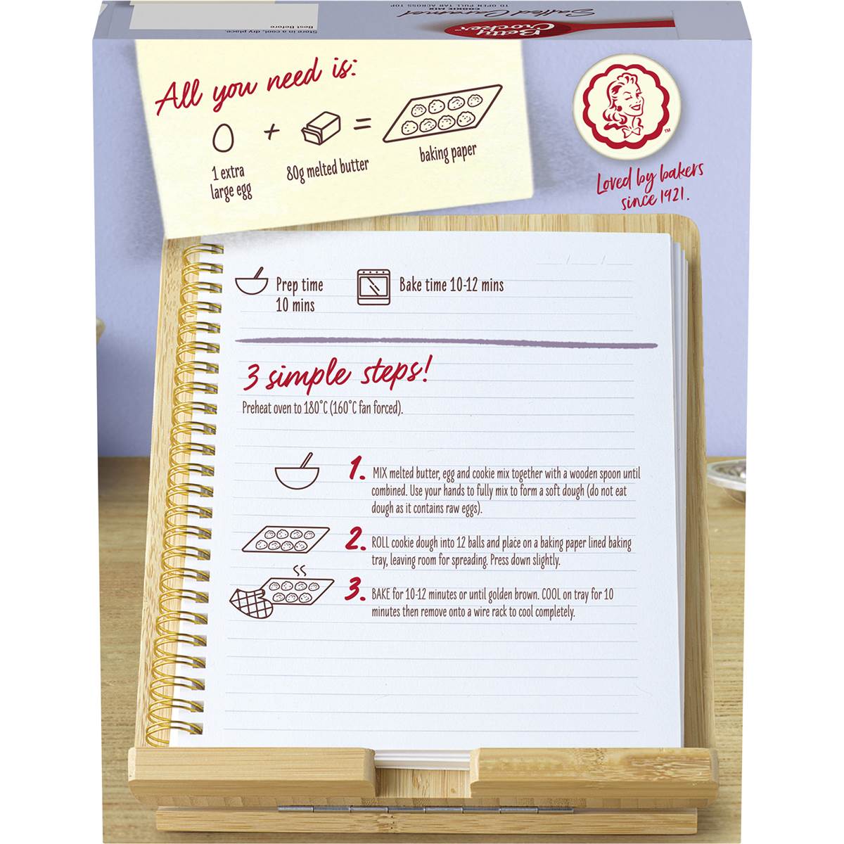 Betty Crocker Salted Caramel Cookie Mix Limited Edition 400g