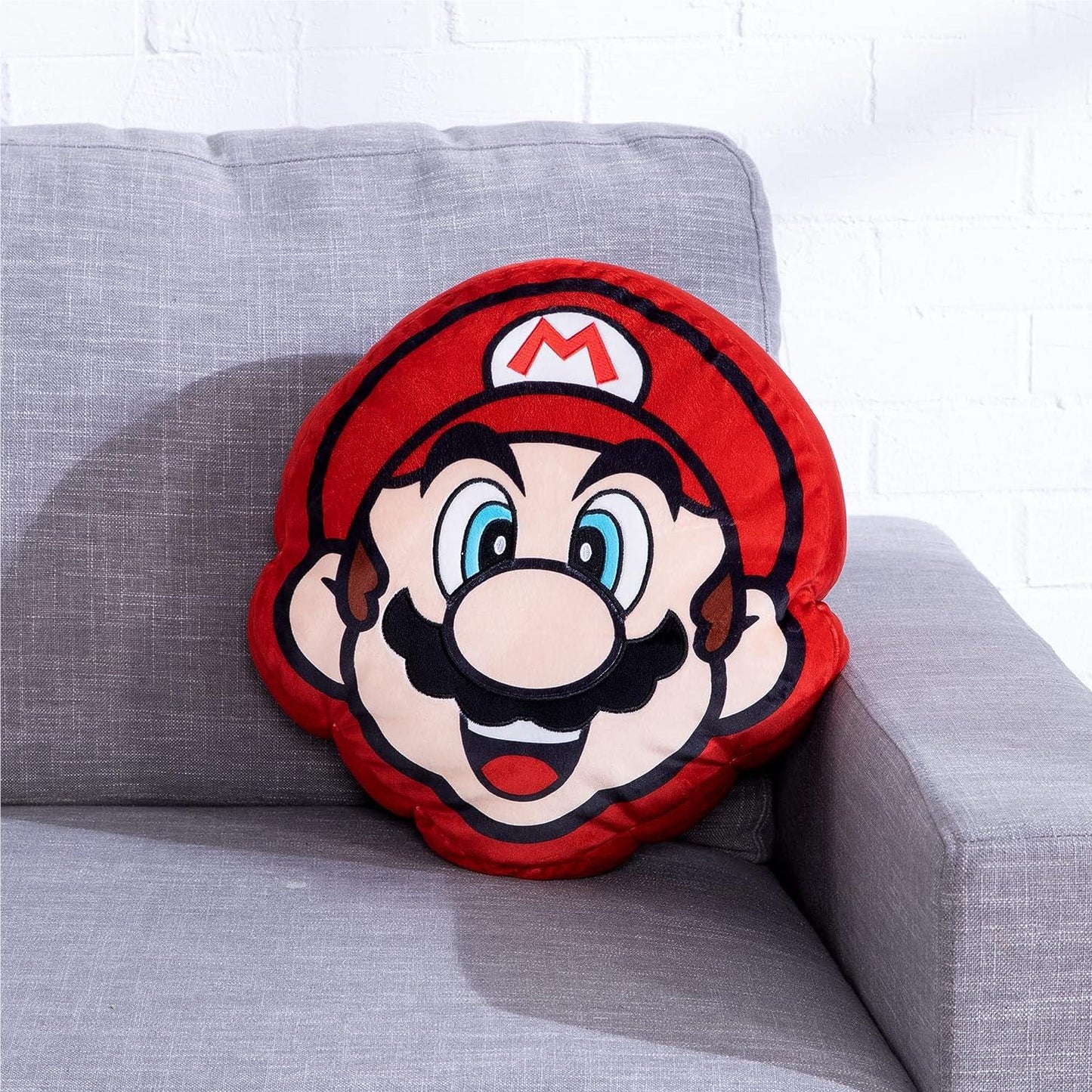 Super Mario - Mocchi Plush - Mario Head