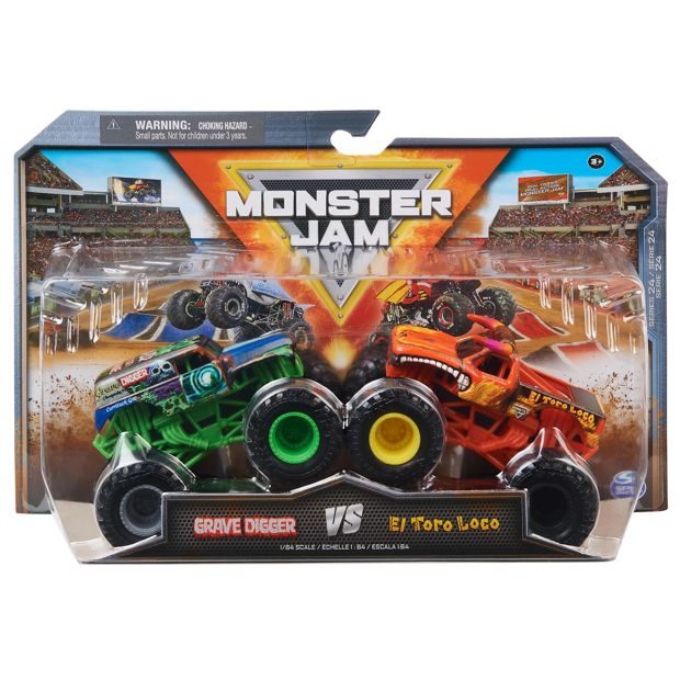 Monster Jam - 1:64 Die Cast 2-Pack - Assorted*