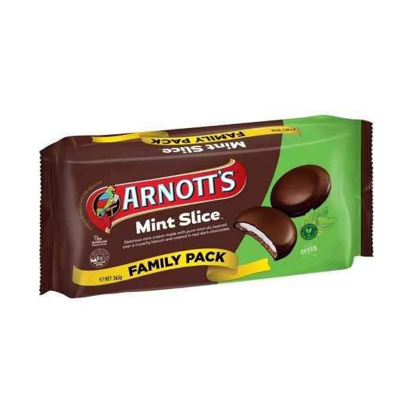 Family Pack Choc Mint Slice Biscuits